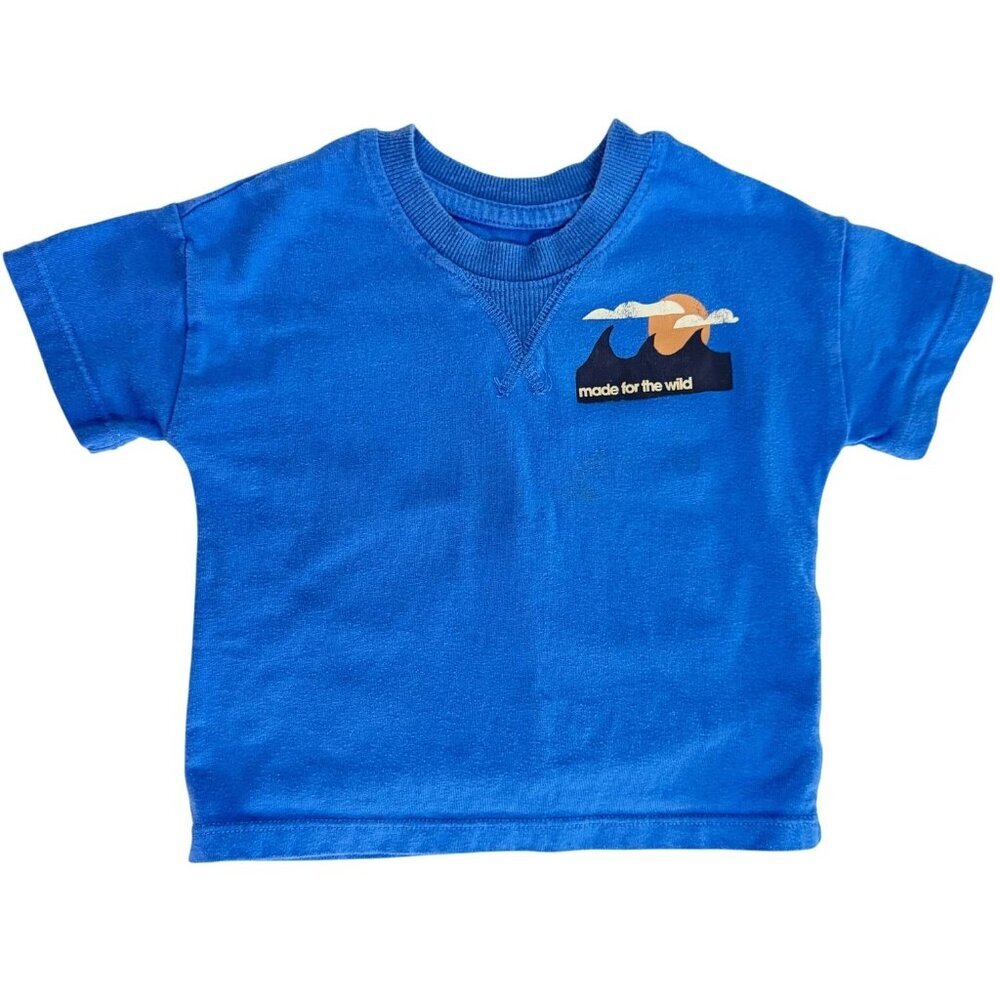 Grayson Mini Blue Made for the Wild Short Sleeve Graphic T Shirt
